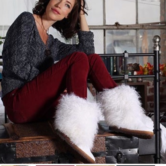 Boetis ii genuine sheepskin short boot Clearance